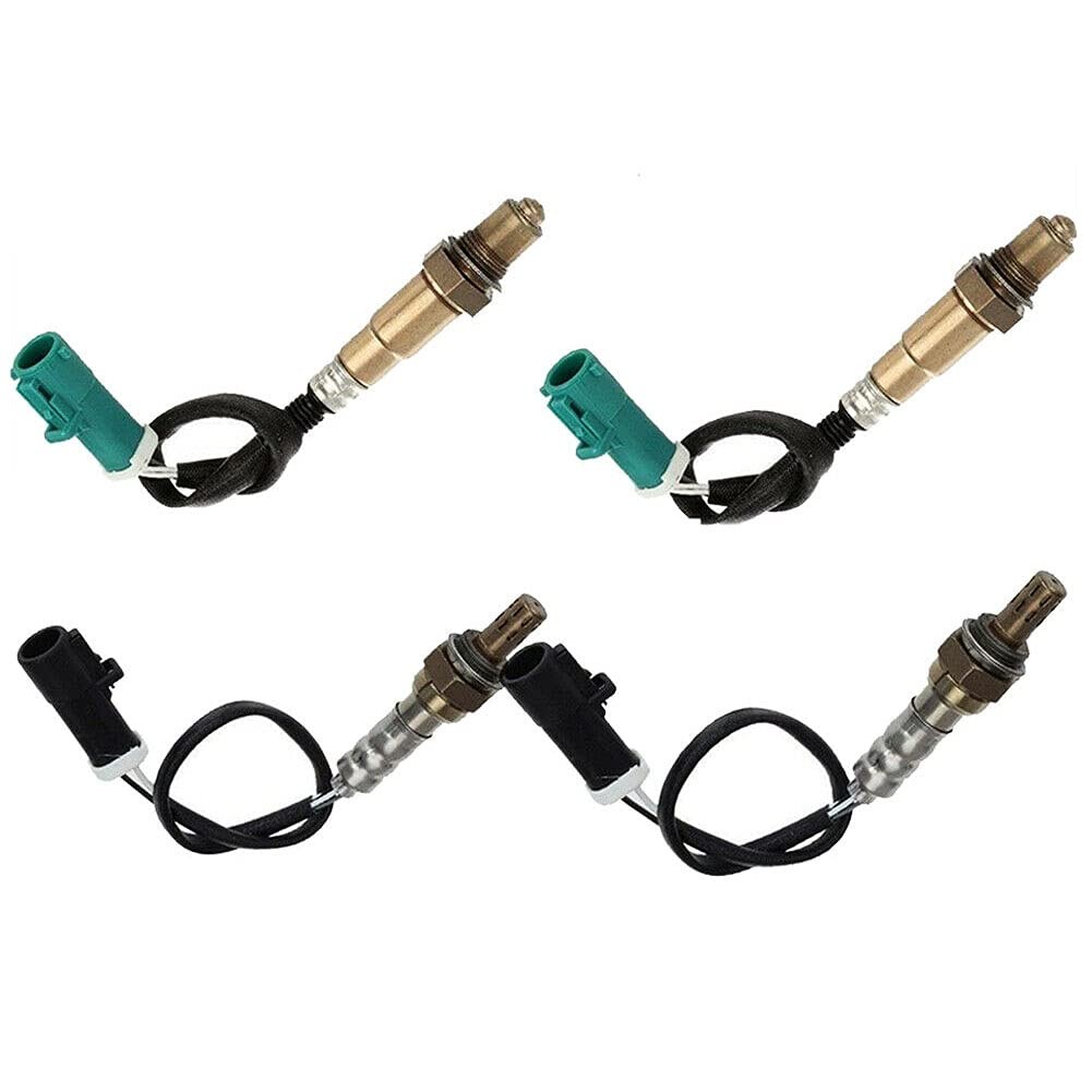 Amrutus 234-4372 234-4610 4 ชิ้นต้นน้ํา Downstream Air การใช้อัตราส่วนเซ็นเซอร์ออกซิเจนสําหรับ Ford 