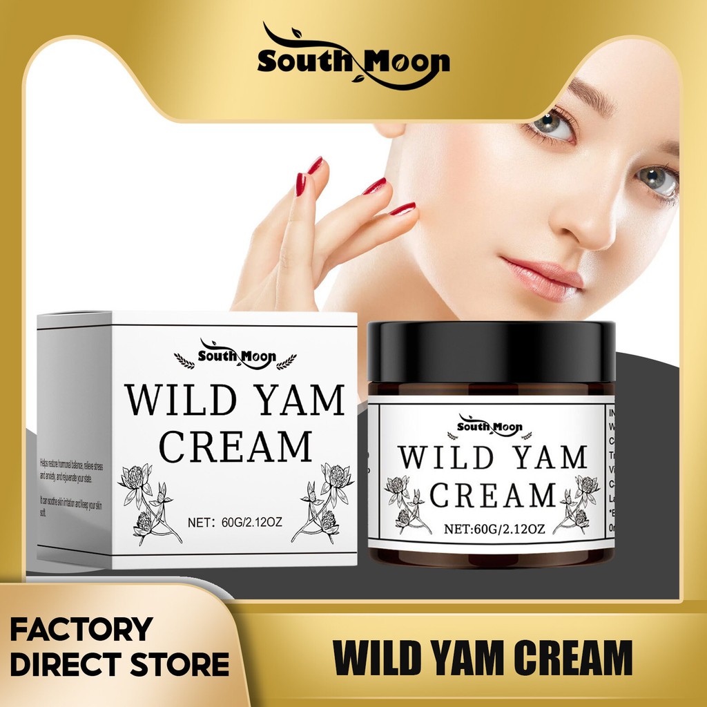 ขายร้อนSouthMoonWildYamCreamNourisherfulSleepRootCarOrganicPreSkinCareBrightProductsBeauty(0g)HF928