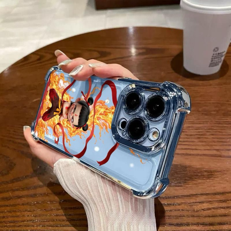 เคส Realme C63 C61 C71 4g C75X C76X C77X C78X ดีไซน์ใหม่ Meitu นิ่มป้องกันการตกเคสโทรศัพท์ โปร่งใส