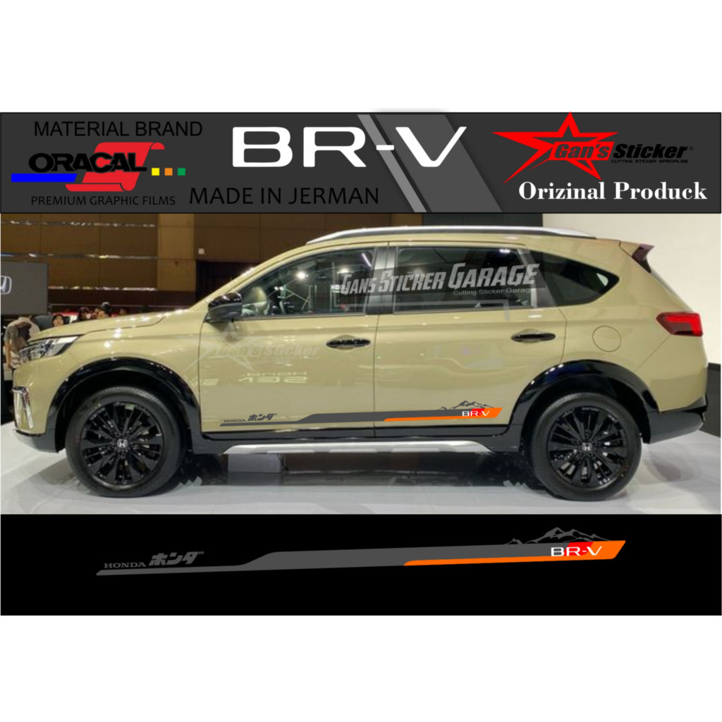 GNSticker สติ๊กเกอร์ประตู HONDA BRV 2023 2024 อุปกรณ์เสริม HONDA BRV 2023 2024 ALL NEW HONDA BRV