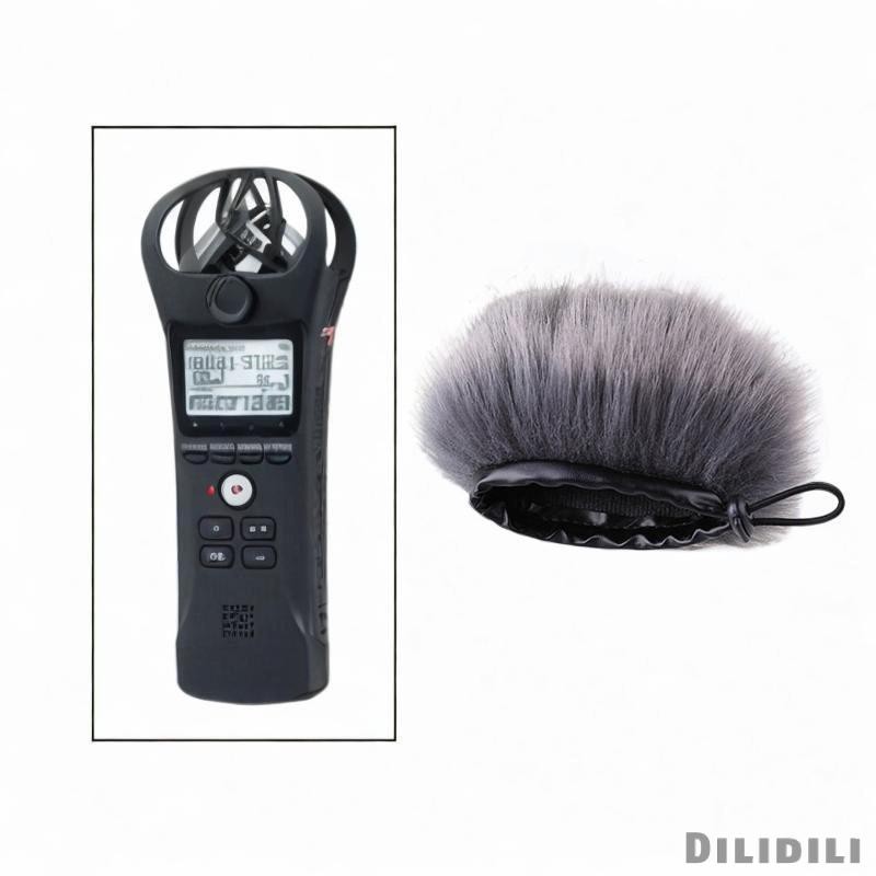[Dilidili] Wantashield Furry Wantscreen Universal Microphone หลีกเลี่ยงเครื่องมือไมโครโฟนวิดีโอ Muff