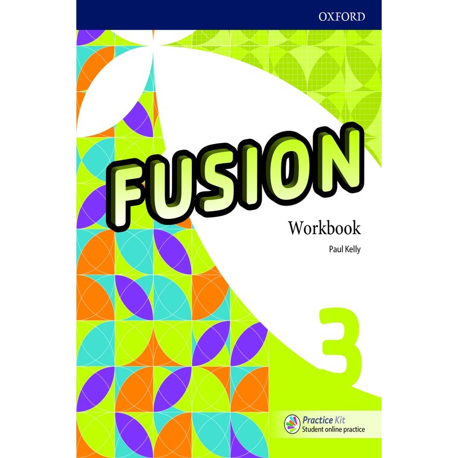 (Buddy Book) : หนังสือ Fusion 3 : Workbook with Practice Kit (P)