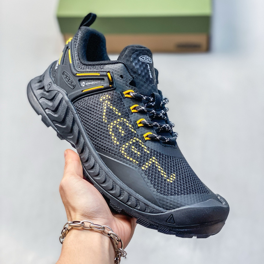 KEEN NXIS EVO กลางแจ้งรองเท้าทํางาน Off-Road รองเท้าเดินป่า Anti-Slip ทนต่อการสึกหรอ Breathable Unis