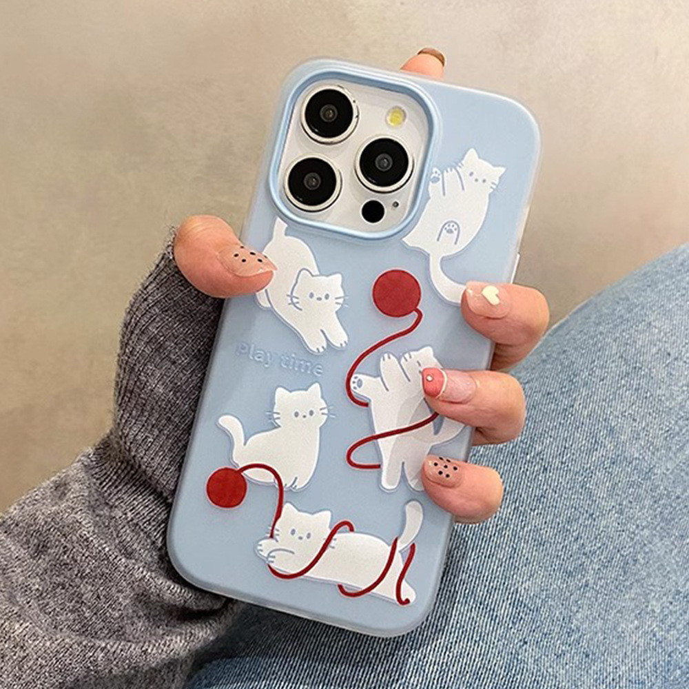 ขนสัตว์น่ารักแมวเคสโทรศัพท์Honor X8C X6C X6b X7d X8 X6 X8b X5b X9a X7b 200Samrt X8a 400 X7a X6a X9Li