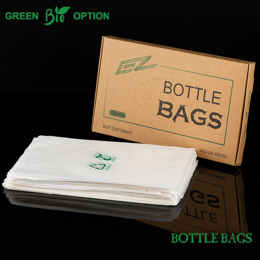 EZ Green Option กระเป๋าเครื่อง กระเป๋าขวด เป็นมิตรกับสิ่งแวดล้อม รีไซเคิลที่สูง - Biodegradable สําห