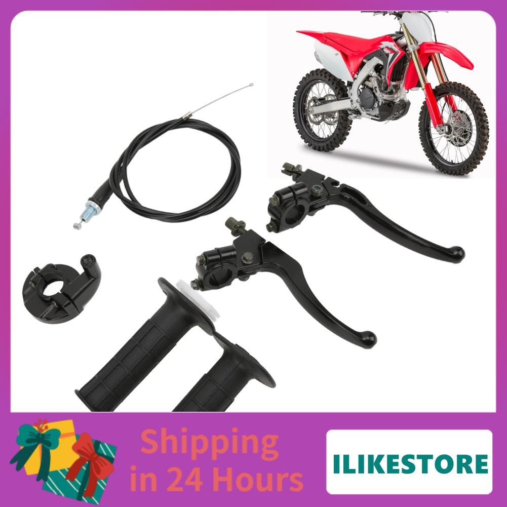 Ilikestore Aklosipy 7/8in Handle Brake L Kit7/8in เคเบิลชุดประกอบการทดแทนสำหรับ XR80 CRF70 CRF80 XR1