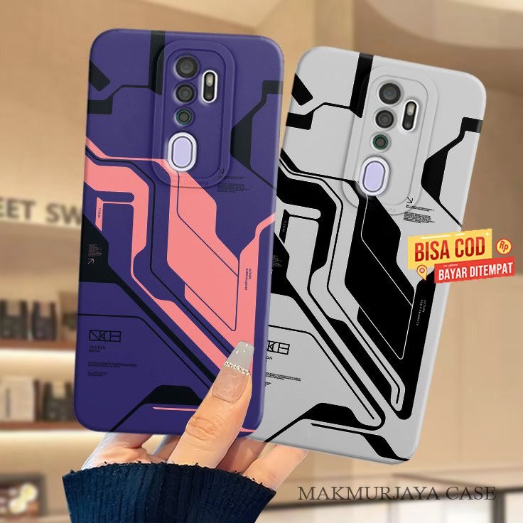 [OP37] - OPPO A5 2020 A9 2020 OPPO F11 F11 PRO F5 F7 F9 F9 PRO CASE - CUTE CYBRROBOT MOTIF CASE - PR
