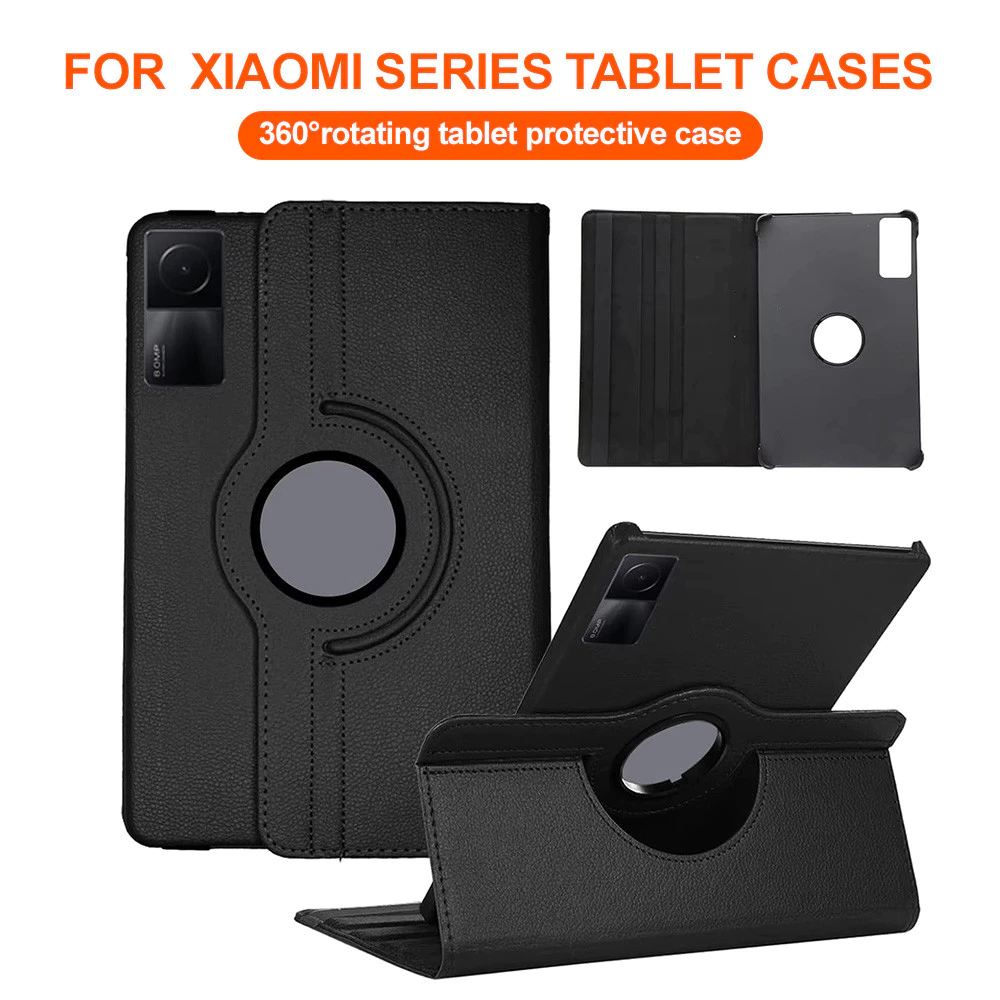 เคสฝาพับ 360° for xiaomi pad หมุนตั้ง/นอนได้ redmi Pad 2 2025 11"/SE 8.7"/Pro 12.1"/Pad 7/Pad 5 มีช่องใส่ปากกา เคสหนัง
