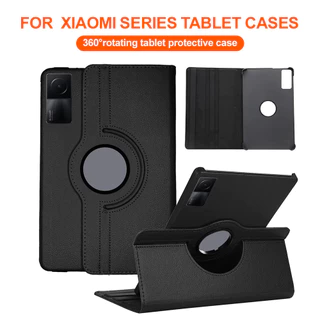 เคสฝาพับ 360° for xiaomi pad หมุนตั้ง/นอนได้ redmi Pad 2 2025 11"/SE 8.7"/Pro 12.1"/Pad 7/Pad 5 มีช่องใส่ปากกา เคสหนัง