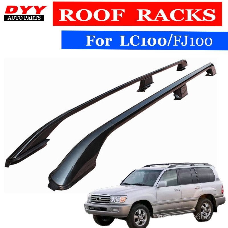 เหมาะสําหรับ 98-06 Land Cruiser LC100 ชั้นวางกระเป๋าเดินทาง Land Cruiser FJ100 แร็คหลังคา