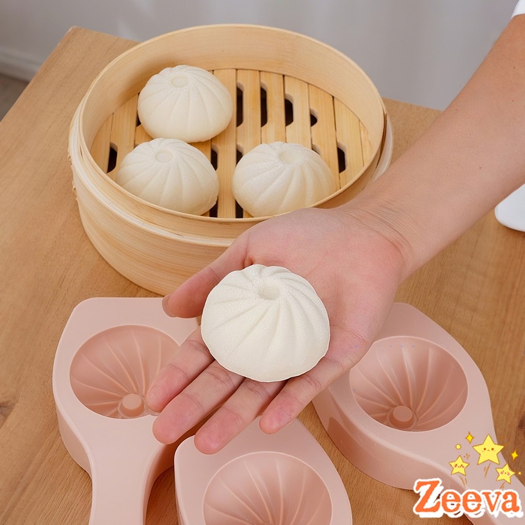 Zeeva【มีสินค้าในสต๊อก】 แม่พิมพ์ทําซาลาเปานึ่ง แม่พิมพ์สําหรับขนม,ขนม ทําเปาซีจีน  Baking mold