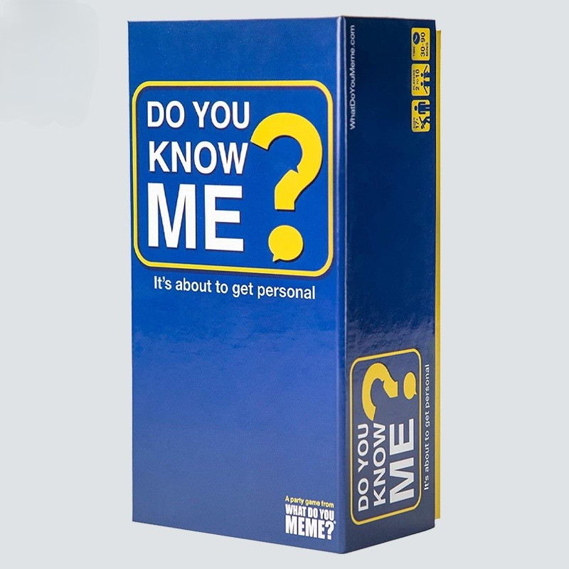 Do You Know Me? - The Party Game That Puts You and Your Friends in The Hot Seat - by What Do You Mem