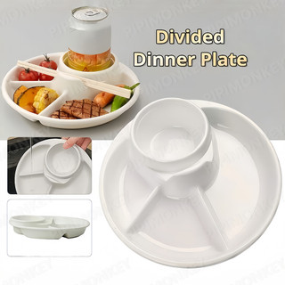 Korean Breakfast/Snack Plate Portion Plate For Diet Dinner Breakfast Plate for Meals Diet Planning