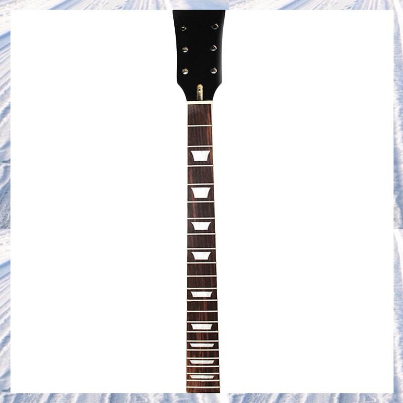 คอกีตาร์ไฟฟ้า 1 ชิ้นสําหรับชิ้นส่วน Lp Maple Rosewood 22 Fret