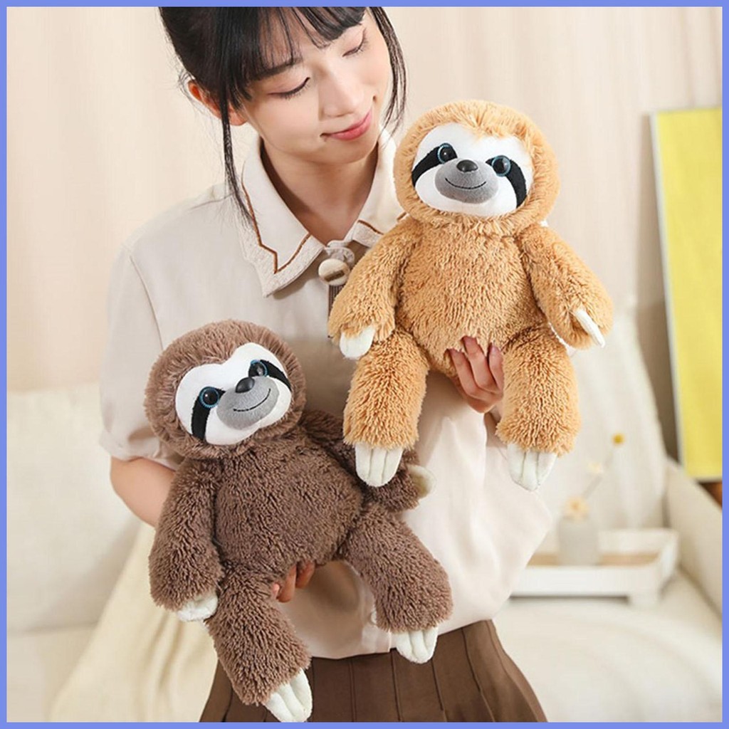 ตุ๊กตา Sloth ของเล่นตุ๊กตาน่ารักตุ๊กตา Sloth สัตว์นุ่มน่ารัก Sloth Sleeping shuosph