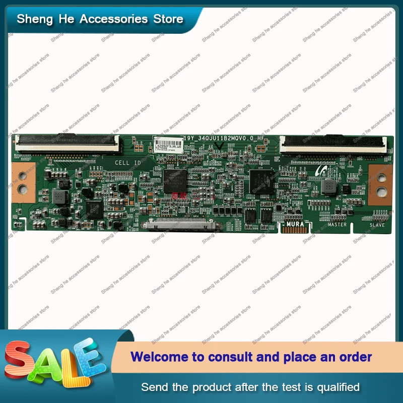 สําหรับ XMMNTWQ34 Logic board 19Y-34QJU11B2MQV0.0-HF หน้าจอ LSM340YP เดิม 19Y-34QJU11B2MQV0-HF