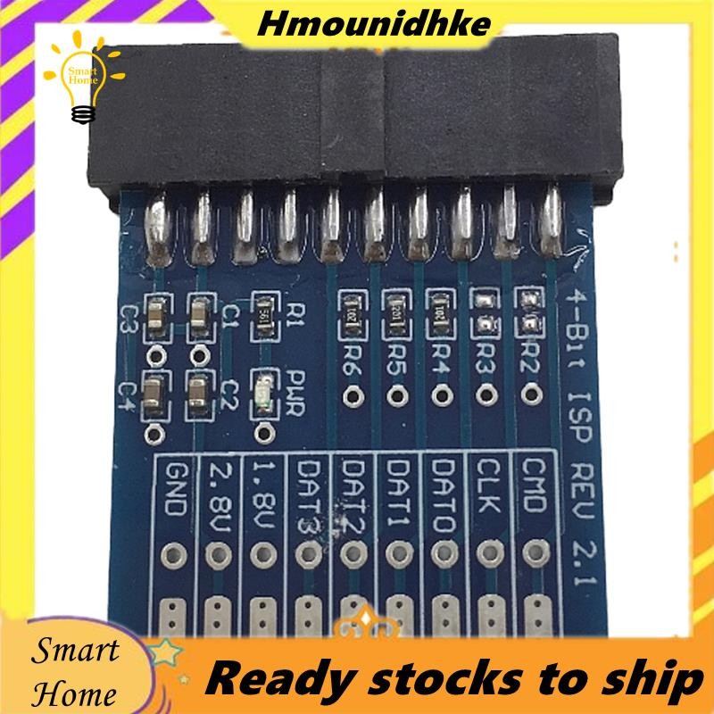 อะแดปเตอร์ใหม่ JTAG , ISP 4-BIT ISP REV 2.1 สําหรับ Easy Jtag Plus Box / เครื่องมือ ESAYJTAG