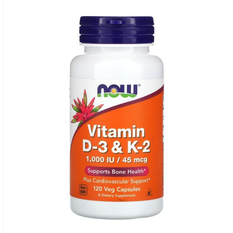 [พร้อมจัดส่ง] Vitamin K2 วิตามินเคทู K-2 MK4 100 mcg 100/250 Capsules NOW FOOD