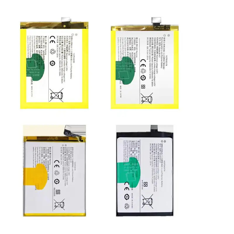 แบตเตอรี่โทรศัพท์มือถือที่เชื่อถือได้ B-H0 B-K3 B-G1 3700-5000Mah สําหรับ Vivo Y7s S1 จีน V17 1907 P