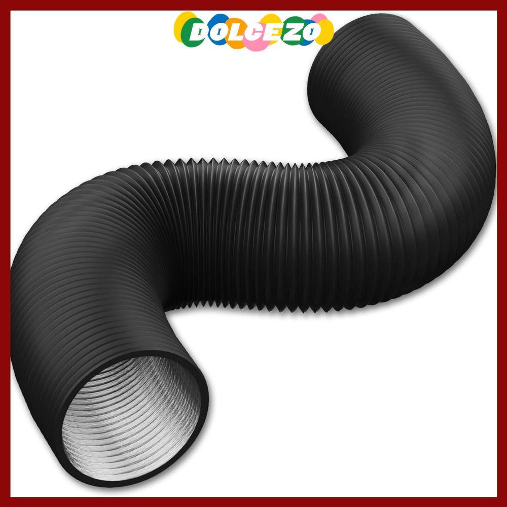 in stockDOLCEZO ท่อระบายอากาศเครื่องเป่า, ท่ออลูมิเนียมฟอยล์ฉนวน, มืออาชีพ Heavy-Duty ยืดหยุ่น 6 นิ้วท่อไอเสียระบายอากาศ