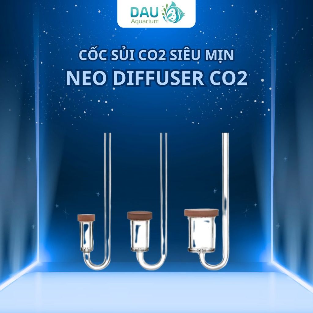 AQUARIO DIFFUSER Super Smooth C02 NEO Effervescent Cup - C02 Canopy for Aquarium