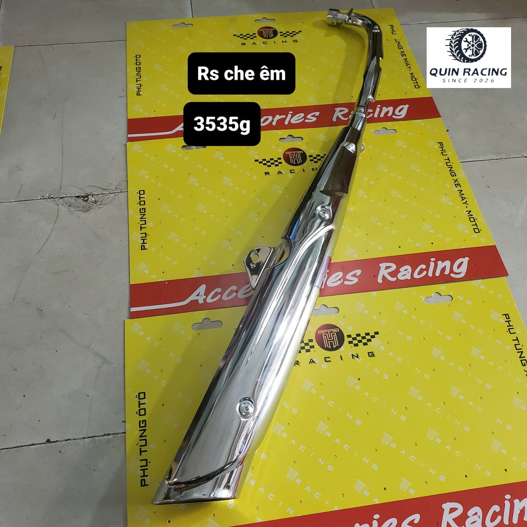ท่อไอเสีย-ท่อไอเสียสําหรับชุด WAVE RS พร้อมฝาปิดเรียบ (MS015)