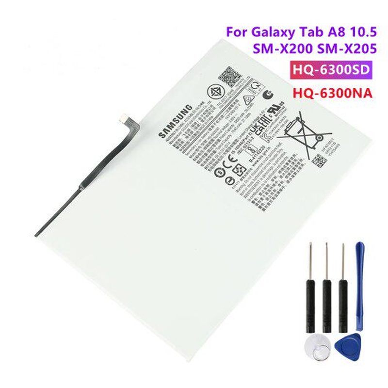 เหมาะสําหรับแบตเตอรี่โทรศัพท์มือถือ Samsung/Samsung Galaxy Tab A8 10.5 HQ-6300SD
