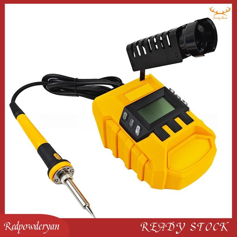 หัวแร้งไฟฟ้าสําหรับแบตเตอรี่ 18V 20V 60W ปรับอุณหภูมิได้ A