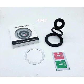ขาตั้งโทรศัพท์ MagSafe แม่เหล็กบางเฉียบ 3.5mm วงแหวนสองด้าน พับได้ปรับมุมได้ โต๊ะทำงาน