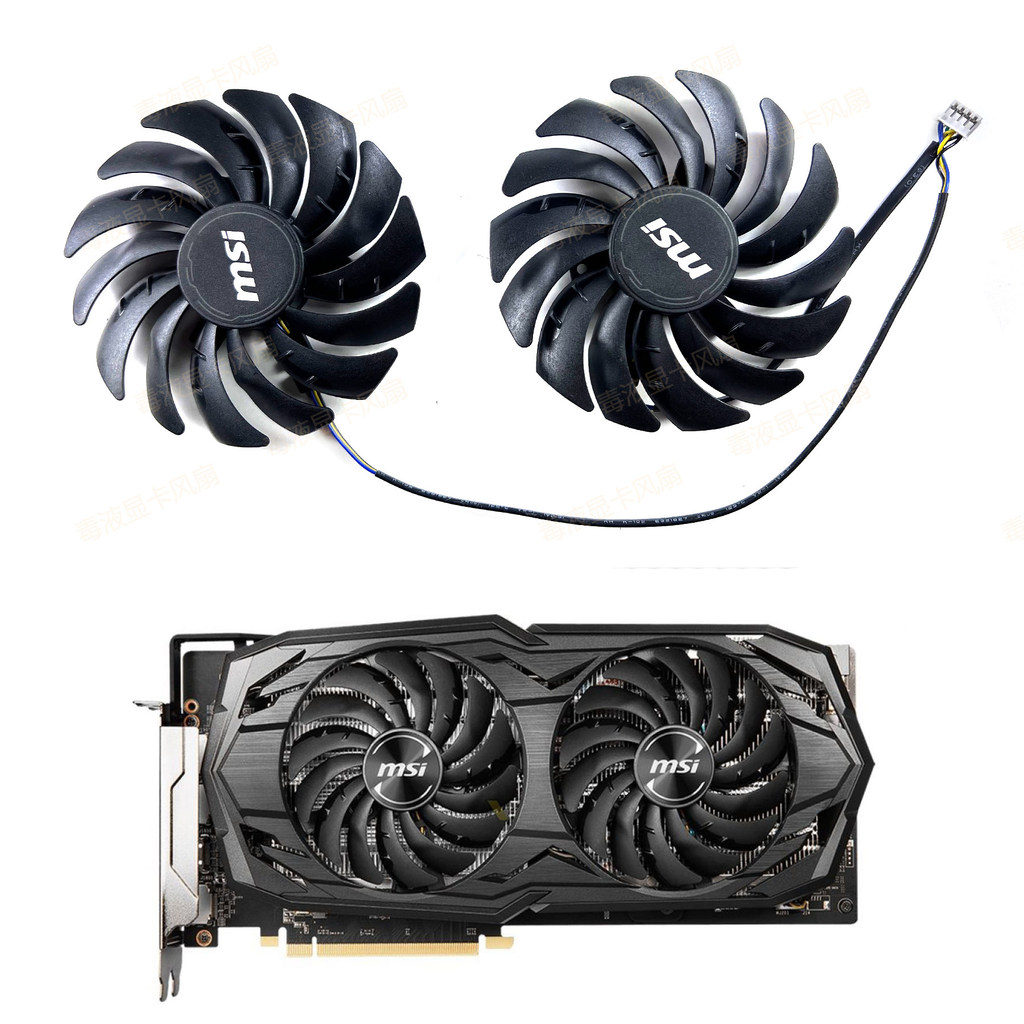 M MSI/MSI RX 5600xt Magic Dragon GAMING M กราฟิกการ์ดพัดลมระบายความร้อน ยี่ห้อใหม่ควบคุมอุณหภูมิ Coo