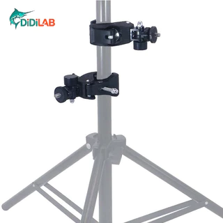 DiDiLAB Action กล้อง Gimbal Bracket คลิปจักรยาน 360 องศาหมุน Fixing คลิปจักรยานท่อ