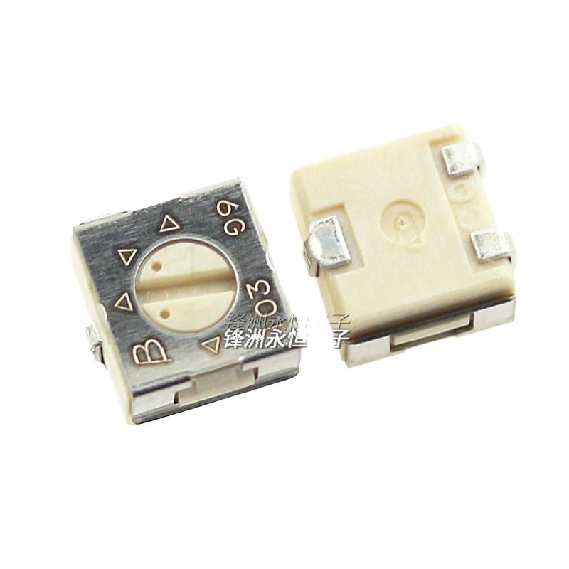 2pcs BOURNS นําเข้า Potentiometer 3314J-1 200E 102E 103E 1k/20r/10k/100k แหวนเดี่ยว Precision ปรับ R