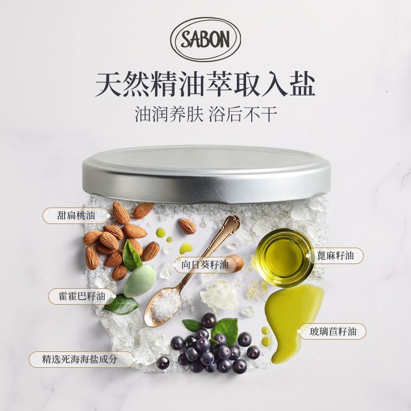 Oriental Fuxiang Trading Co., Ltd. SABON SABON รุ่นที่สองกลิ่นหอม Body Oil Scrub 320g Exfoliating Em