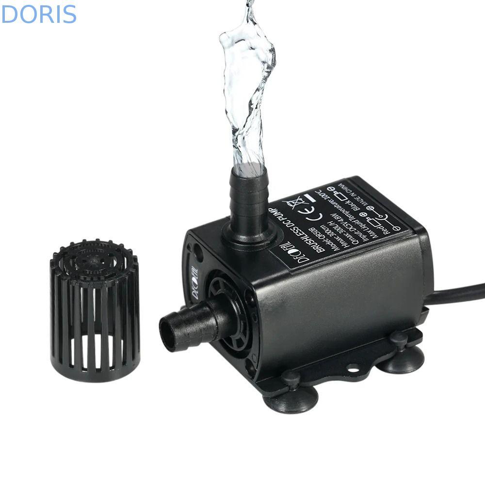 EDWIN ปั๊มจุ่ม, USB Brushless ภูมิทัศน์ปั๊มน้ําหมุนเวียน, Aquarium Fountain 5V 2.4W 4.8W กันน้ํา Ultra-quiet Mini Garden น้ําพุบ่อปลา Aquarium