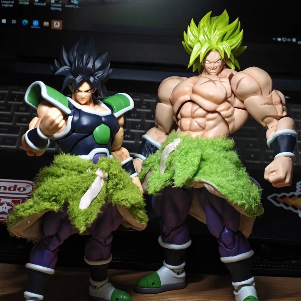 [คุณภาพสูง] พร้อมสต็อก shf Dragon Ball Super Saiyan Broly กระโปรงกระโปรงผ้าเสื้อผ้า