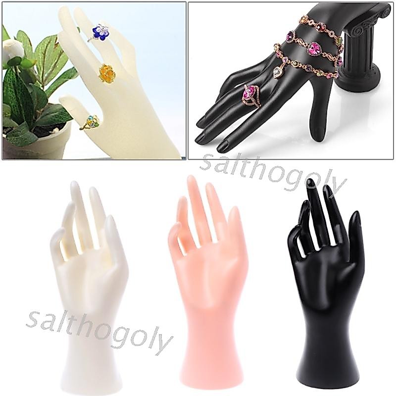 หุ่นมือโชว์เครื่องประดับ ที่โชว์ข้อมือ แหวน