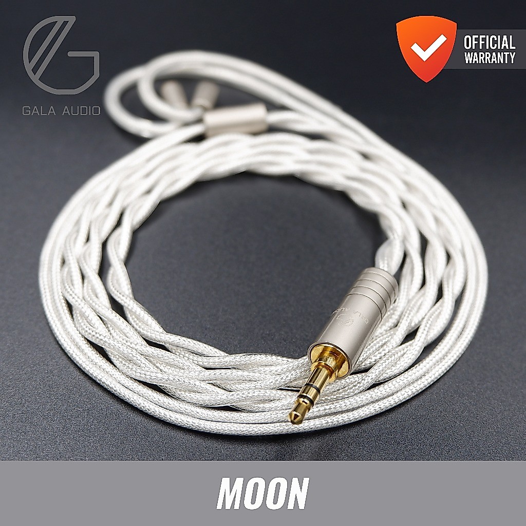 Gala audio Moon สายอัพเกรดหูฟัง Silver Plated Copper ทองแดงชุบเงิน Litz