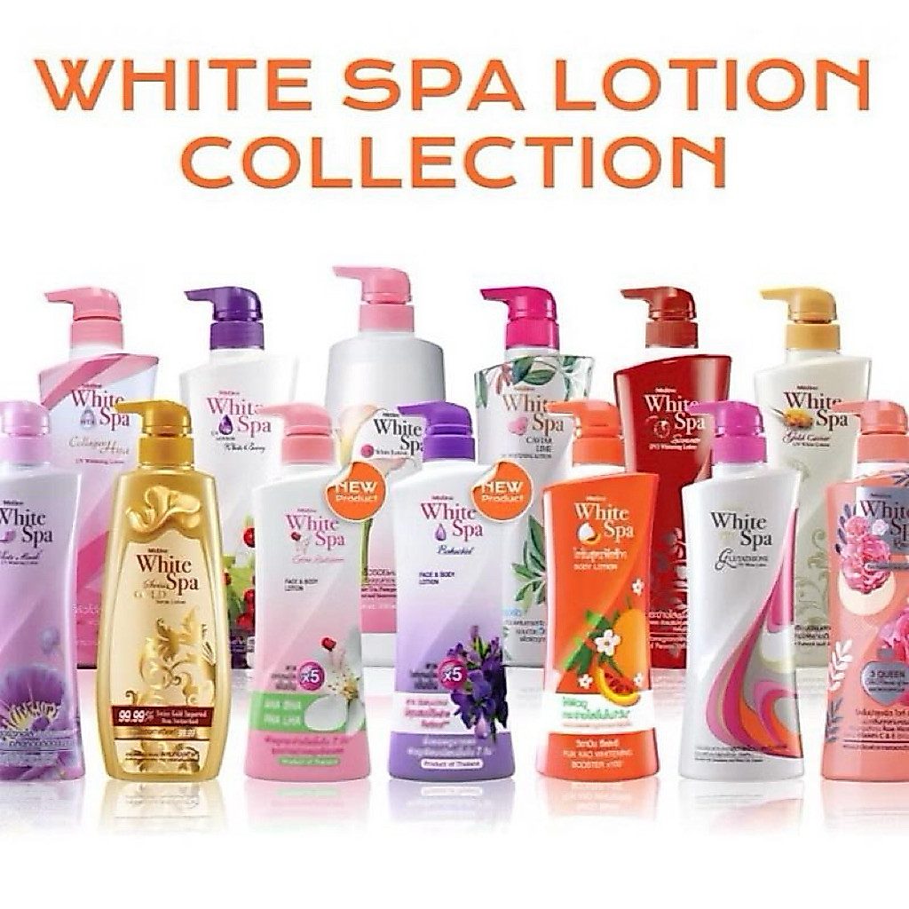 Mistine White Spa Lotion 200ml. มิสทิน ไวท์ สปา โลชั่น