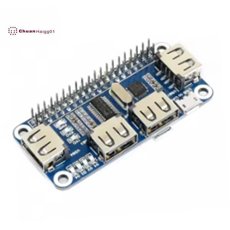 หมวก USB HUB 4 พอร์ตสําหรับ USB ถึง UART Onboard