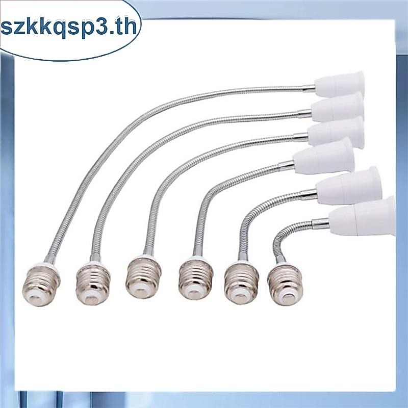 ตัวแปลงฐานหลอดไฟ LED ที่มีความยืดหยุ่น E27 ถึง E27 ปลั๊กซ็อกเก็ต สายไฟต่อขยาย ที่ยึดโคมไฟติดผนัง อะแดปเตอร์ THK3
