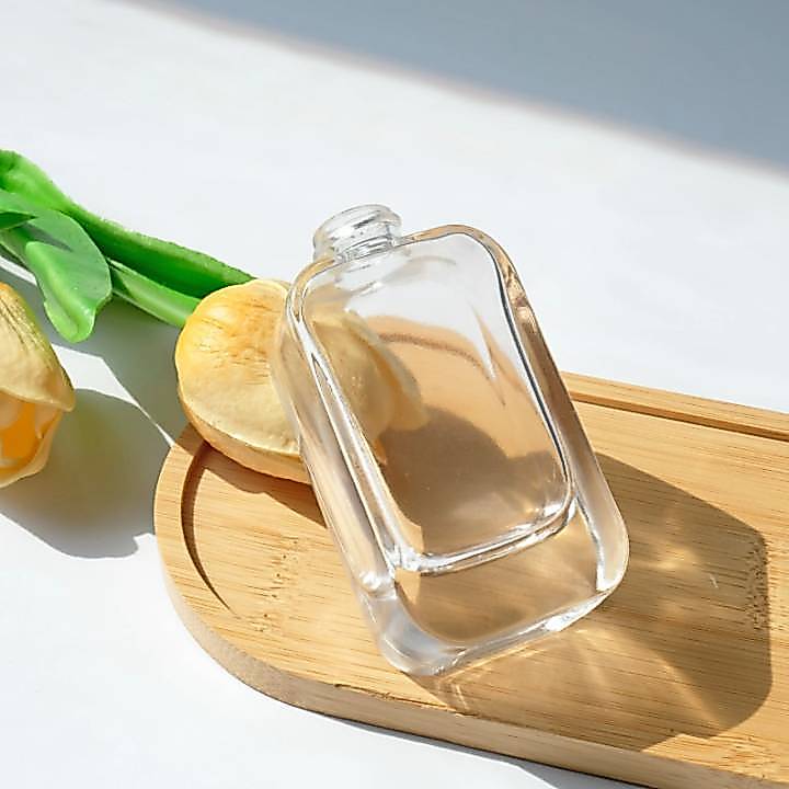 [COSS] ขวดแก้วใส SYB20-PURE*30ML ดีไซน์เหลี่ยม หัวปั๊ม/หัวสเปรย์ ควบคุมปริมาณง่าย สำหรับเซรั่ม โลชั่น น้ำหอมและสกินแคร์
