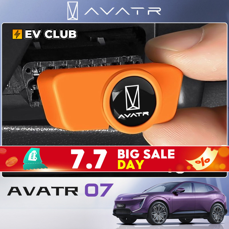 2026 changan avatr 07 ev อะไหล่รถยนต์พอร์ตชาร์จรถพิเศษ obd ฝาครอบป้องกันอินเทอร์เฟซกันฝุ่นกันน้ําฝาครอบอะไหล่ปิดผนึก