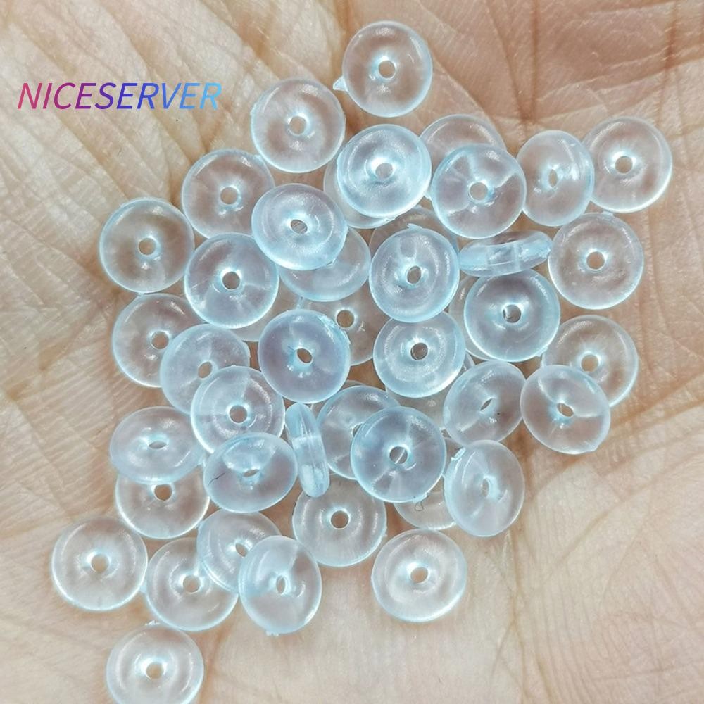 KUAIZII ครึ่งรอบ Stopper ลูกปัดตกปลาครึ่งรอบ, คุณภาพสูง S/L พลาสติก Sea Fishing Stopper ลูกปัด