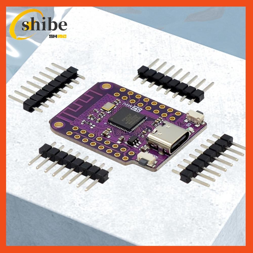 [shibell01.th] ESP32 S2 Mini V1.0.0 บอร์ด WIFI ตาม ESP32-S2FN4R2 4MB FLASH 2MB PSRAM Mini TYPE-C WIF