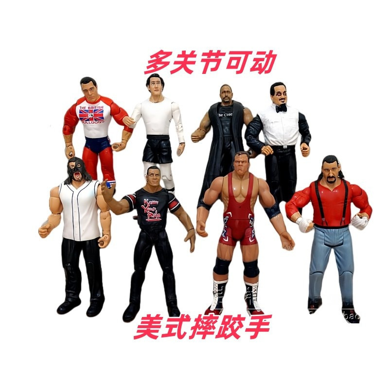 ของแท้จํานวนมากนักมวยปล้ํารูปการกระทําของเล่นรุ่น JAKKS ปีนเขารถไดร์เวอร์ Rael HHH