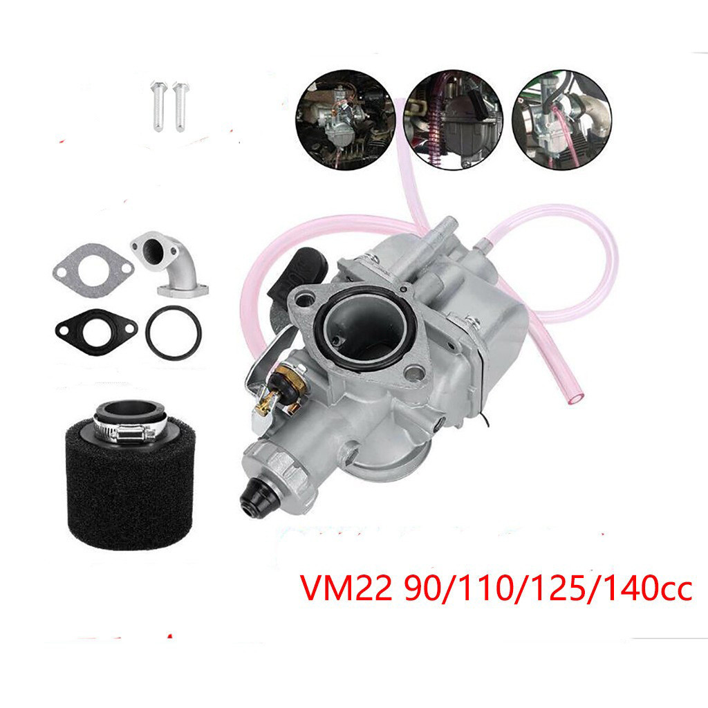 คาร์บูเรเตอร์รถจักรยานยนต์เหมาะสําหรับ mikuni VM22 ชุด KLX 110 YBR125