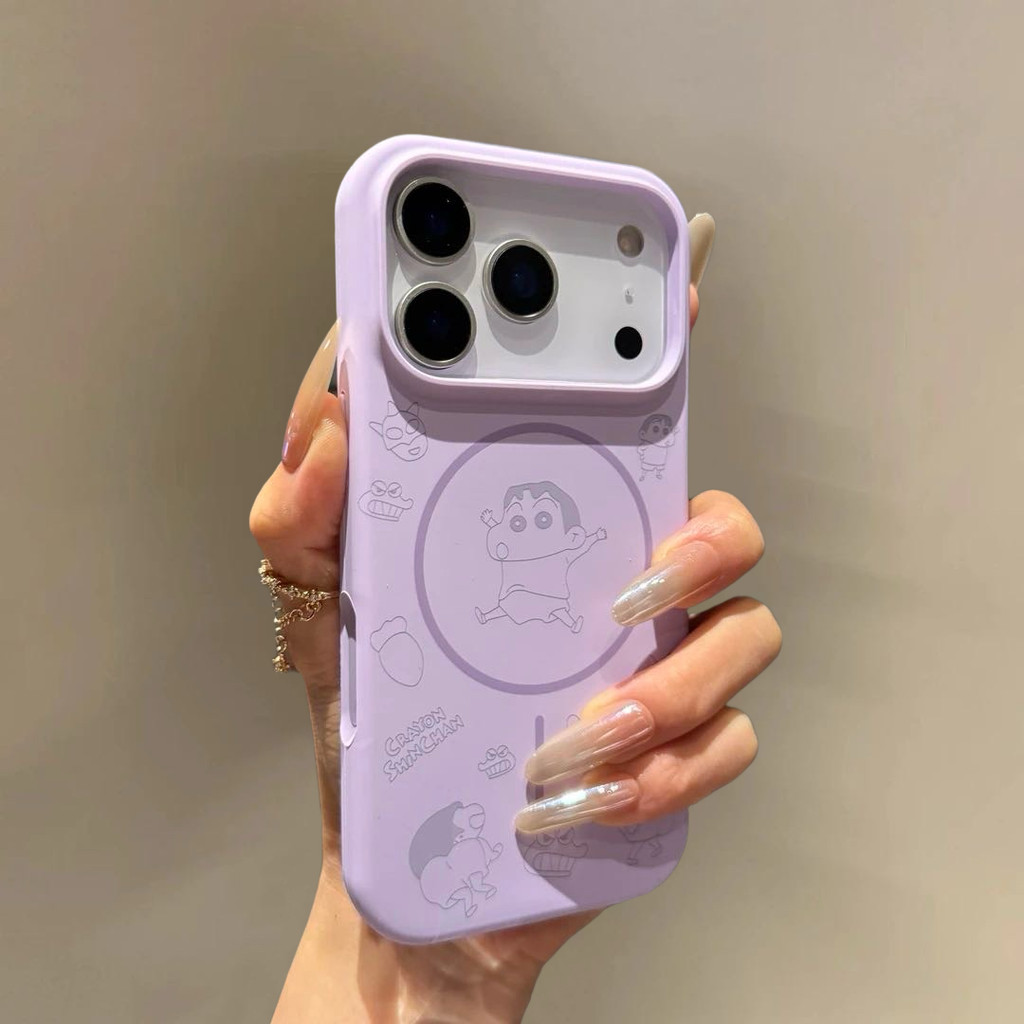 การ์ตูนดินสอสีขนาดเล็กใหม่ซิลิโคนเหลวแม่เหล็กดูดเคสโทรศัพท์สําหรับ ไอโฟน17 มือโปร สูงสุด 16 15 14 13 12 11 มือโปร สูงสุด กันกระแทกป้องกันกล้องป้องกันการตกนิ่มหล