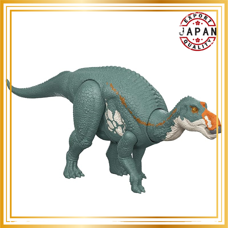 Mattel Jurassic World Action Figure Roaring Maiasaura, Children’s Dinosaur Toy, Moving Large Size, A