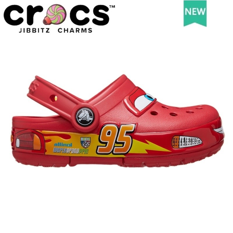 Crocs เด็ก ๆ DISNEY และ PIXAR CARS LIGHTNING MCQUEEN CLOG #209381