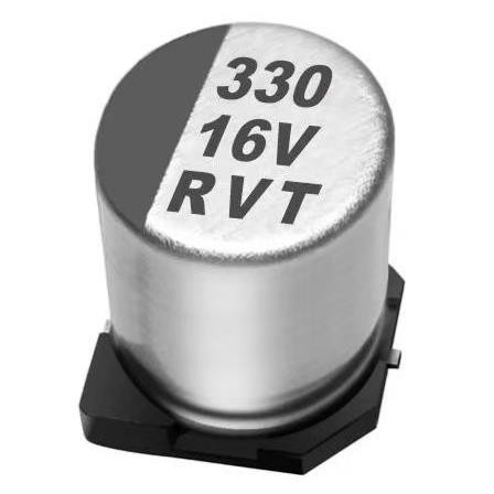 ชิปอลูมิเนียม Electrolytic Capacitor 50V4.7 UF3.3 UF 2.2 UF ชิปตัวเก็บประจุ 16V10UF 22UF47U